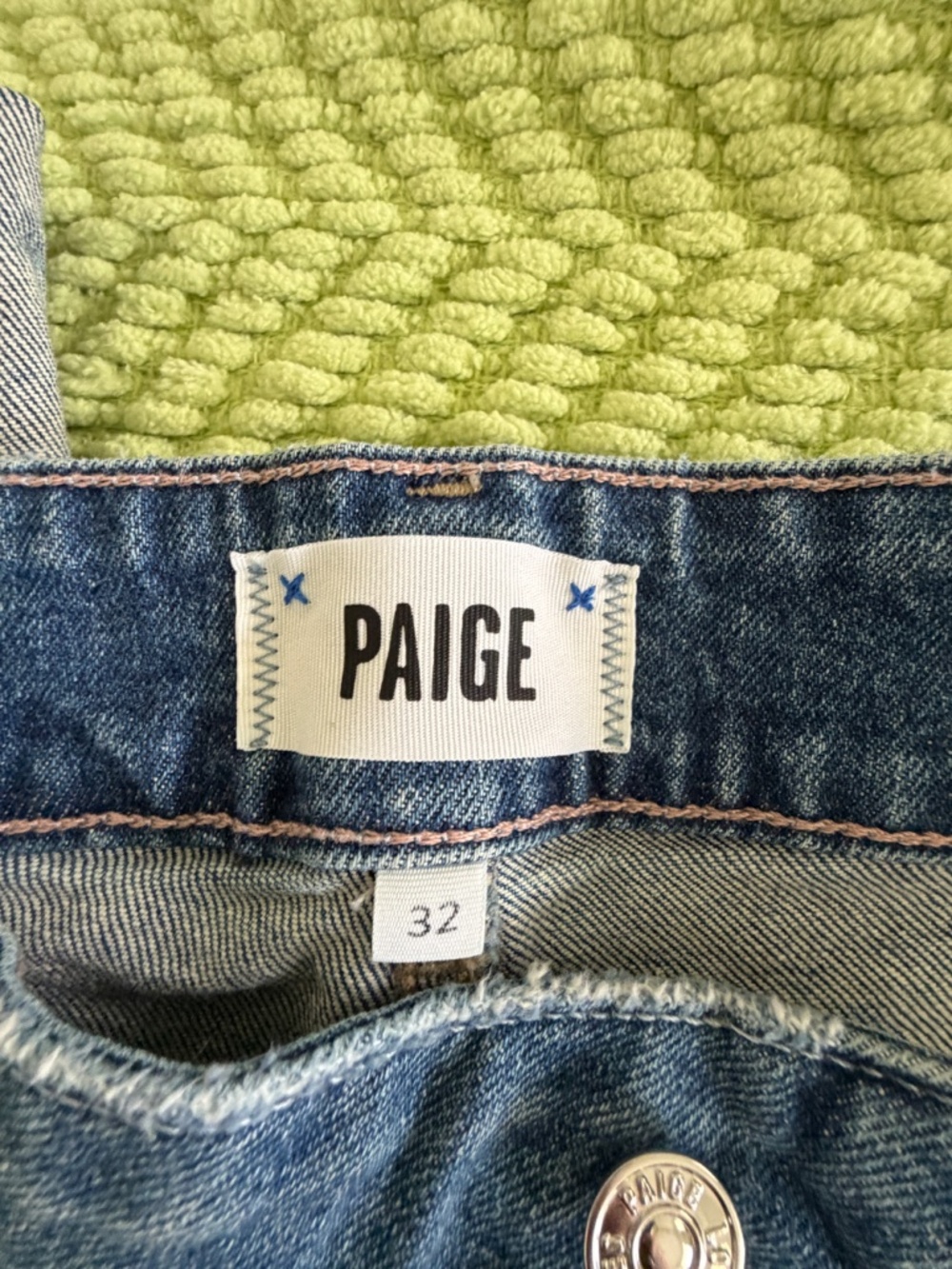 Paige 'Sasha' Cuffed Jeans 32 - image 3